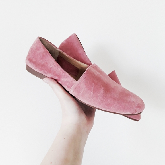Lucky Brand | Brettany Ballet Flats in Rose Pink - Picture 3 of 9